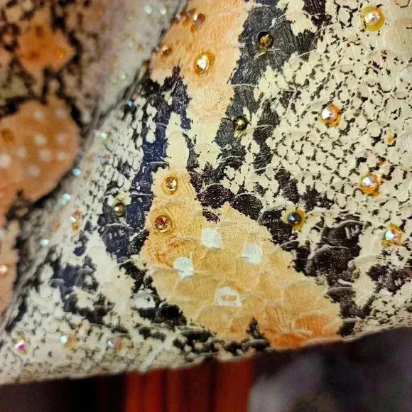 Double J Saddlery Tote bag with python print - Picture 6 of 13